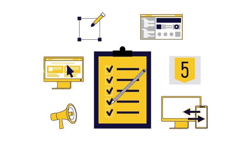adaptive and responsive website design